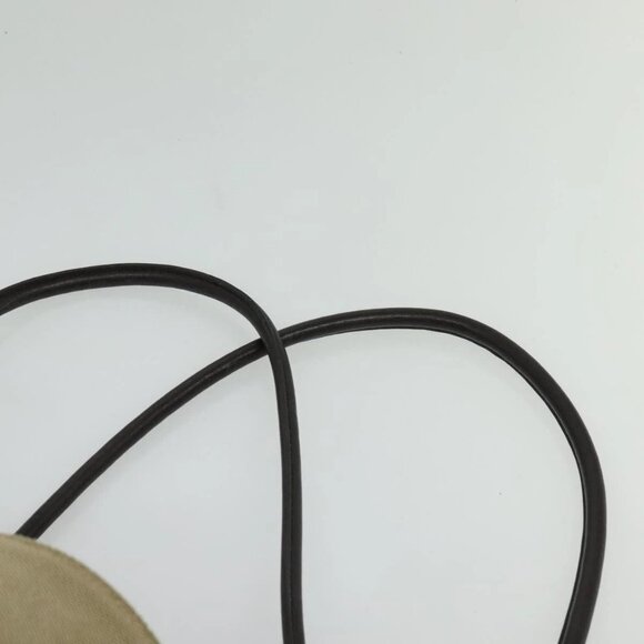 GUCCI Canvas Leather Tote Bag Outlet Beige Gold 257271 Auth 137667 - Picture 9 of 16